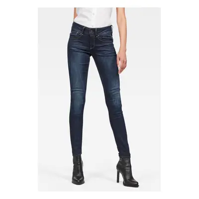 Jeans - G-STAR Lynn Mid Skinny Wmn Dark Blue