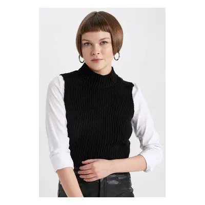 DEFACTO Turtleneck Thessaloniki Fabric Sweater