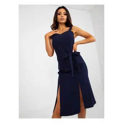 Dress-LK-SK-507699.02P-navy blue