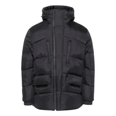 Tommy Jeans Jacket - TJM ASYMMETRIC ZIP PUFFER black