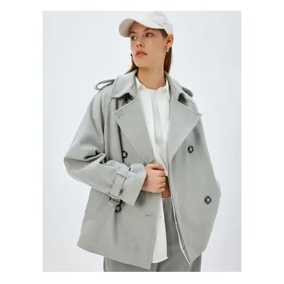 Koton Gray Women's Coat