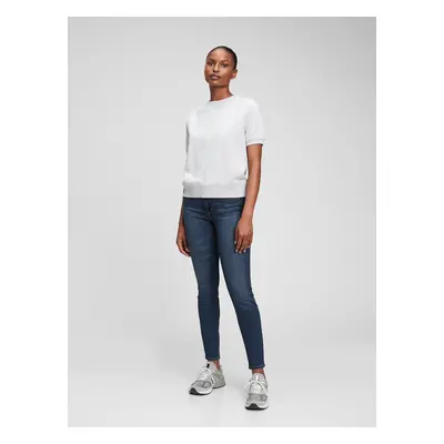 GAP Džíny mid rise true skinny - Dámské