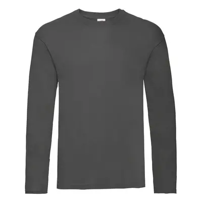 Graphite Men's T-shirt Original Sleeve Fruit of the Loom