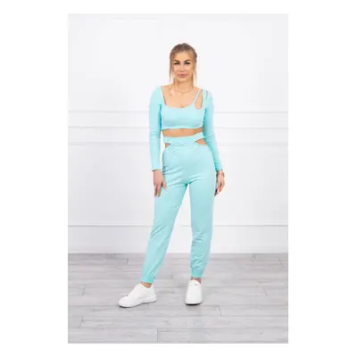 Set s top halenkou mint