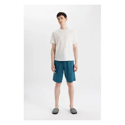 DEFACTO Regular Fit Pocketed Shorts Pajama Bottoms