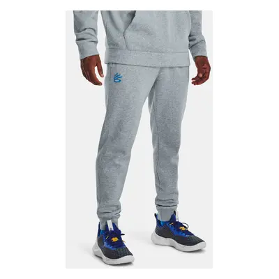 Under Armour Tepláky Curry Fleece Sweatpants-BLU - Pánské