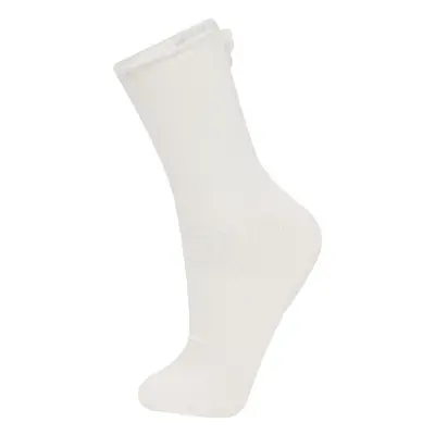 DEFACTO Women's 3D Cotton Long Socks