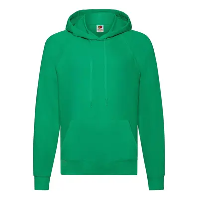 Zielona bluza męska z kapturem Lightweight Hooded Sweat Fruit of the Loom