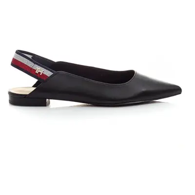 Ballerinas - Tommy Hilfiger TOMMY STRAP FLAT BALLERINA black