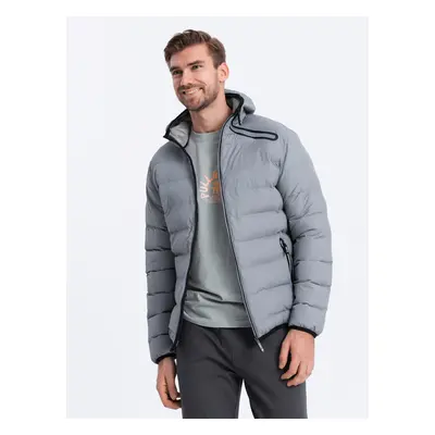 Ombre Men's mid-season quilted jacket