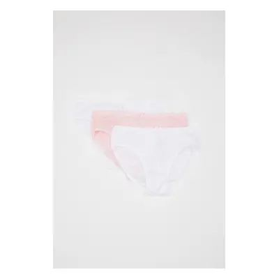 DEFACTO Girl's 3-Piece Slip Panties