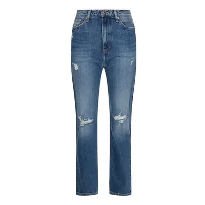 Tommy Jeans Jeans - JULIE UHR STRGHT CE737 blue