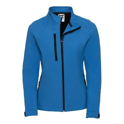 Blue Women's Soft Shell Russell Jacket