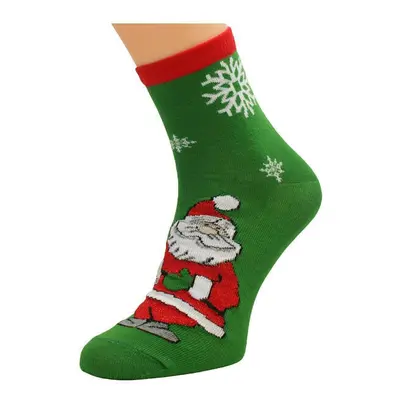 Bratex X-Mass Socks Women's Socks green d-986