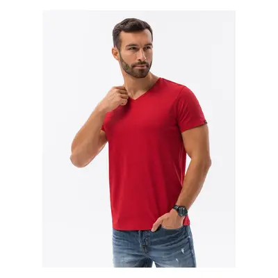 Ombre Classic BASIC men's shirt with a serape neckline