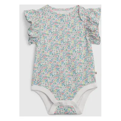 GAP Baby vzorované body s volány - Holky