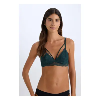 DEFACTO Fall In Love New Year's Themed Padded Lace Bralette