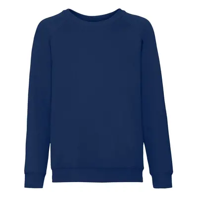 Granatowa bluza dziecięca Raglan Sweat Fruit of the Loom