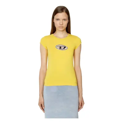 Diesel T-shirt - T-ANGIE T-SHIRT yellow