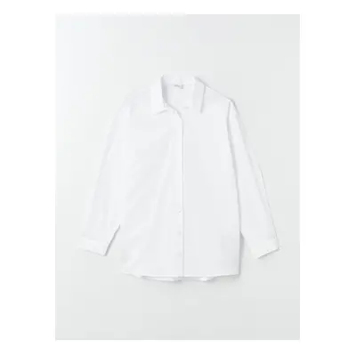 LC Waikiki Basic Long Sleeve Poplin Girls Shirt