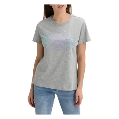 Superdry Tričko Vl Stitch Sequin Entry Tee - Dámské