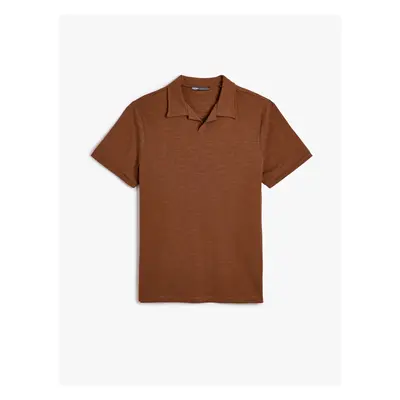 Koton Polo Neck T-Shirt Short Sleeve Cotton