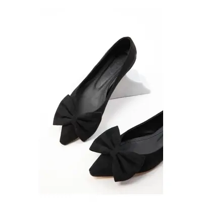 Soho Black Suede Women's Classic High Heel Shoes