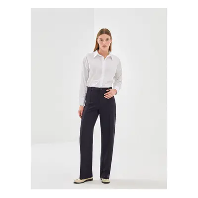 LC Waikiki Lcw Slim Fit Straight Wide Leg Women's Trousers