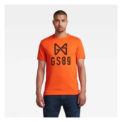 T-shirt - G-star RAW Ventura interlock o orange