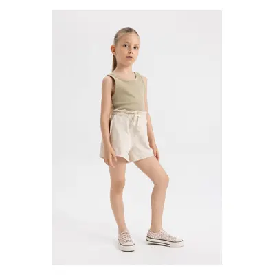 DEFACTO Girls' Laced Waist Shorts