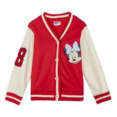 JACKET COTTON BRUSHED BASEBALL MINNIE