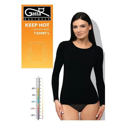 Gatta T-Shirt Keep Hot Women black