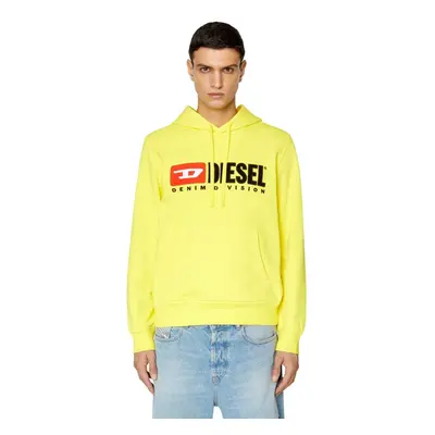 Diesel Sweatshirt - S-GINN-HOOD-DIV SWEAT-SHIRT yellow