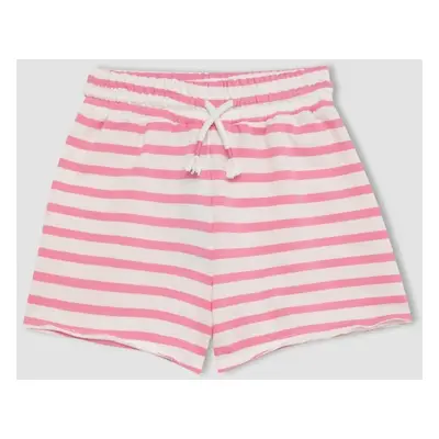 DEFACTO Girl's Striped Shorts