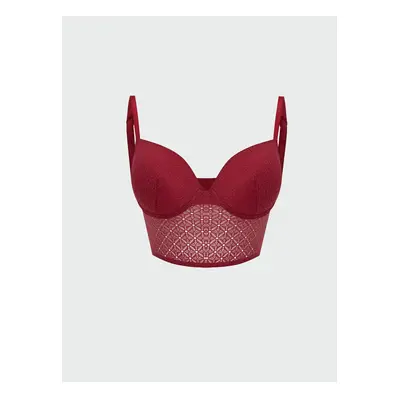 LC Waikiki Underwired Half Padded Lace T-Shirt Bra