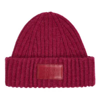 Tommy Hilfiger Cap - TOMMY MODERN BEANIE pink