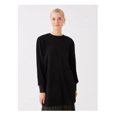 LC Waikiki Crew Neck Plain Long Sleeve Women's Tunic