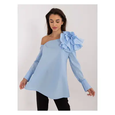 Blouse-LK-BZ-509656.21-light blue