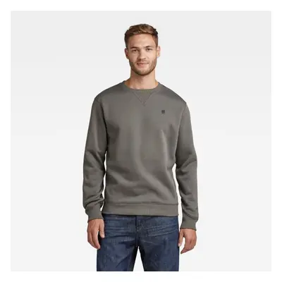 G-STAR Sweatshirt - Premium core r sw l\s grey