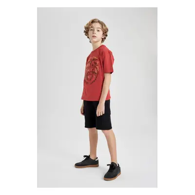 DEFACTO Boy's Cargo Pocket Shorts