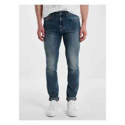 Big Star Man's Skinny Trousers Denim Dark Denim-750