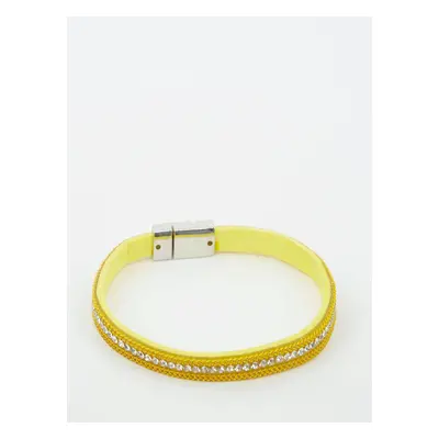 Yellow bracelet Yups dktf0367. R06