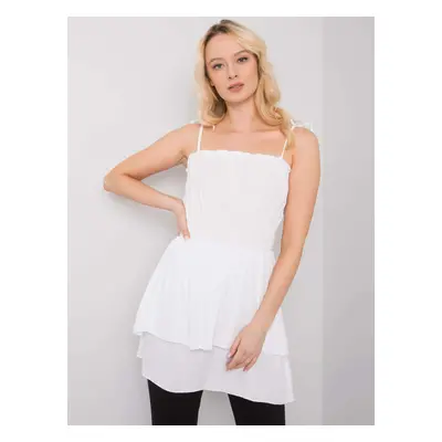 White tunic Yups wwd0468. R01