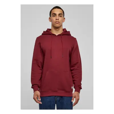 Bio Basic Hoody vínová