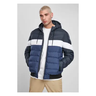 Bunda Colorblock Bubble Jacket půlnoční/tmavě modrá