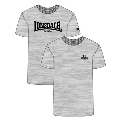 Lonsdale Herren T-Shirt normale Passform Doppelpack