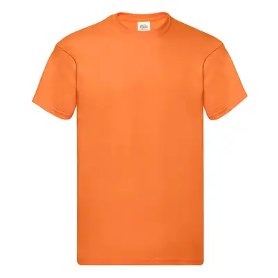 Orange T-shirt Original Fruit of the Loom