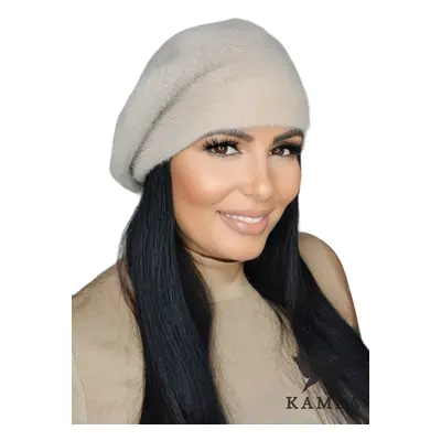 Dámský baret Kamea Kamea_Beret_K.22.004.04_Dark_Beige