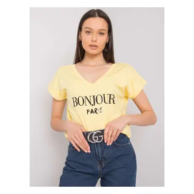 T-shirt-FA-TS-7142.37P-Light Yellow