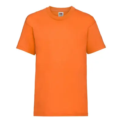 Orange Baby Cotton T-shirt Fruit of the Loom